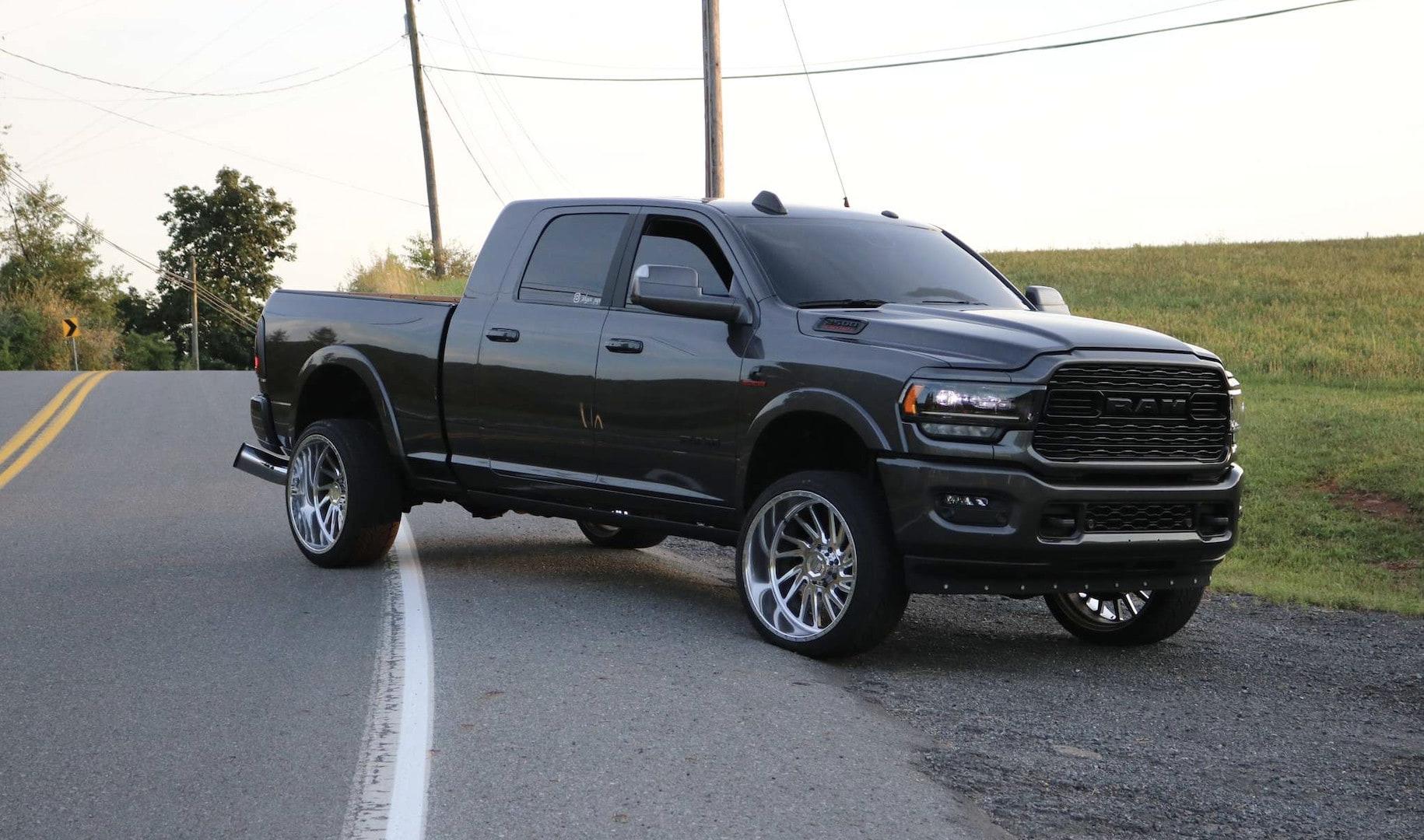 Overkill Diesel customer build at golden hour